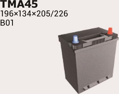 IPSA TMA45 - Batteria avviamento autozon.pro