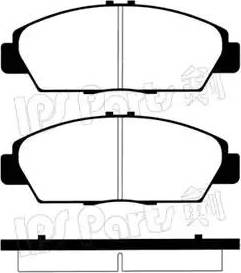 IPS Parts IBD-1441 - Kit pastiglie freno, Freno a disco autozon.pro