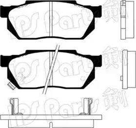 IPS Parts IBD-1419 - Kit pastiglie freno, Freno a disco autozon.pro