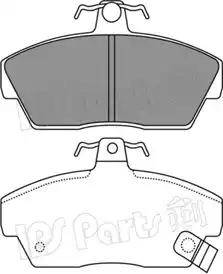 IPS Parts IBD-1430 - Kit pastiglie freno, Freno a disco autozon.pro