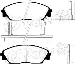 IPS Parts IBD-1423 - Kit pastiglie freno, Freno a disco autozon.pro