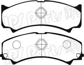 IPS Parts IBD-1697 - Kit pastiglie freno, Freno a disco autozon.pro