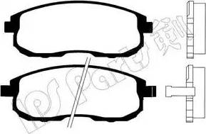 IPS Parts IBD-1143 - Kit pastiglie freno, Freno a disco autozon.pro