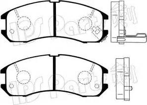 IPS Parts IBD-1331 - Kit pastiglie freno, Freno a disco autozon.pro