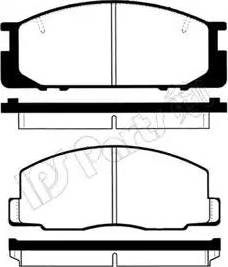 IPS Parts IBD-1262 - Kit pastiglie freno, Freno a disco autozon.pro