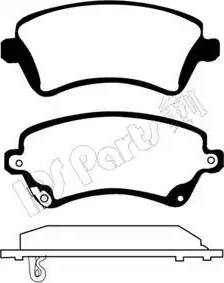 IPS Parts IBD-1211 - Kit pastiglie freno, Freno a disco autozon.pro