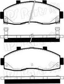 IPS Parts IBD-1K01 - Kit pastiglie freno, Freno a disco autozon.pro