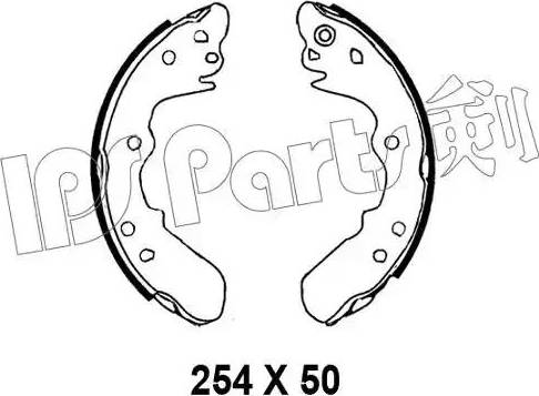 IPS Parts IBL-4991 - Ganascia freno autozon.pro