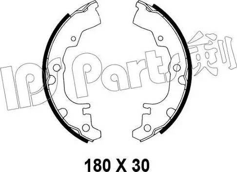 IPS Parts IBL-4603 - Ganascia freno autozon.pro