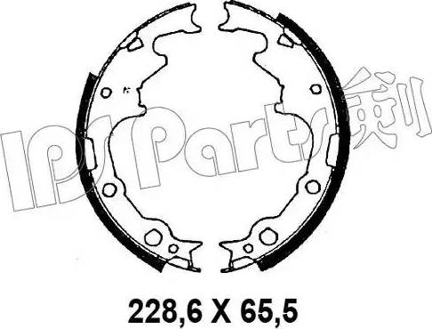 IPS Parts IBL-4056 - Ganascia freno autozon.pro