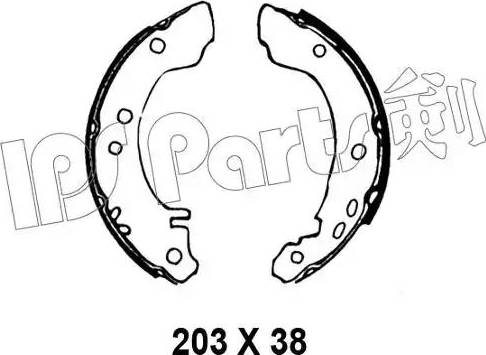 IPS Parts IBL-4010 - Ganascia freno autozon.pro