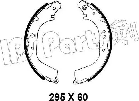 IPS Parts IBL-4140 - Ganascia freno autozon.pro