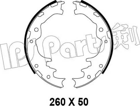 IPS Parts IBL-4393 - Ganascia freno autozon.pro