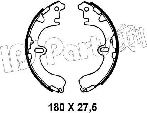 IPS Parts IBL-4294 - Ganascia freno autozon.pro