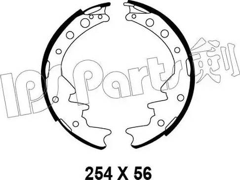 IPS Parts IBL-4233 - Ganascia freno autozon.pro