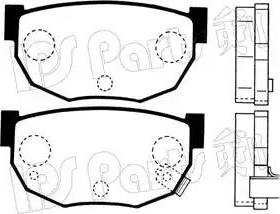 IPS Parts IBR-1122 - Kit pastiglie freno, Freno a disco autozon.pro