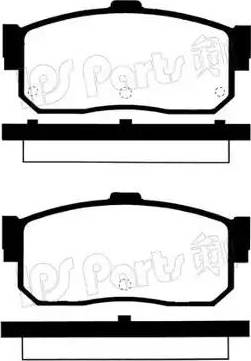 IPS Parts IBR-1127 - Kit pastiglie freno, Freno a disco autozon.pro