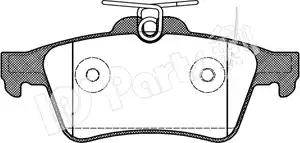 IPS Parts IBR-1301 - Kit pastiglie freno, Freno a disco autozon.pro