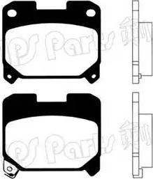 IPS Parts IBR-1294 - Kit pastiglie freno, Freno a disco autozon.pro