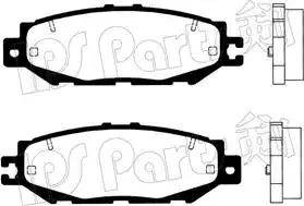 IPS Parts IBR-1295 - Kit pastiglie freno, Freno a disco autozon.pro