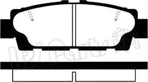 IPS Parts IBR-1265 - Kit pastiglie freno, Freno a disco autozon.pro