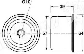 IPS Parts ITB-6529 - Tendicinghia, Cinghia dentata autozon.pro