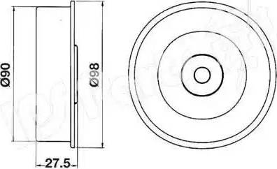 IPS Parts ITB-6523 - Tendicinghia, Cinghia dentata autozon.pro