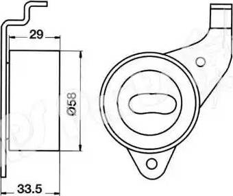 IPS Parts ITB-6251 - Tendicinghia, Cinghia dentata autozon.pro