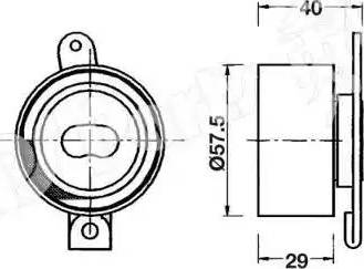 IPS Parts ITB-6228 - Tendicinghia, Cinghia dentata autozon.pro