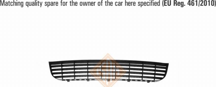 Isam 0129710 - Griglia di ventilazione, Paraurti autozon.pro