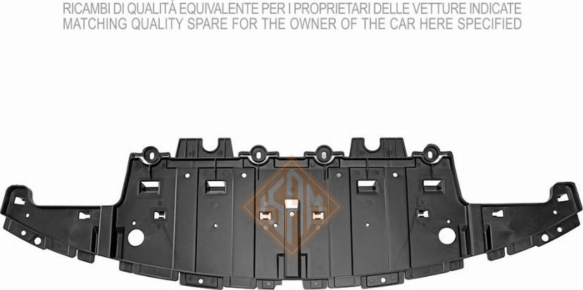 Isam 0742305 - Copertura, Gonnellino anteriore autozon.pro