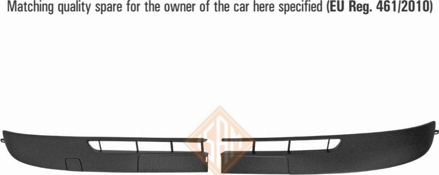 Isam 1433755 - Kit modanature decorative / protettive, Paraurti autozon.pro