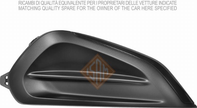 Isam 1540716 - Griglia di ventilazione, Paraurti autozon.pro