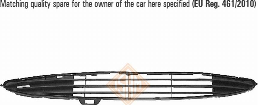 Isam 1506711 - Griglia di ventilazione, Paraurti autozon.pro