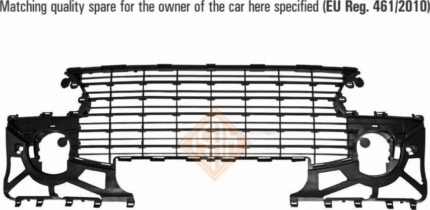 Isam 1537710 - Griglia di ventilazione, Paraurti autozon.pro