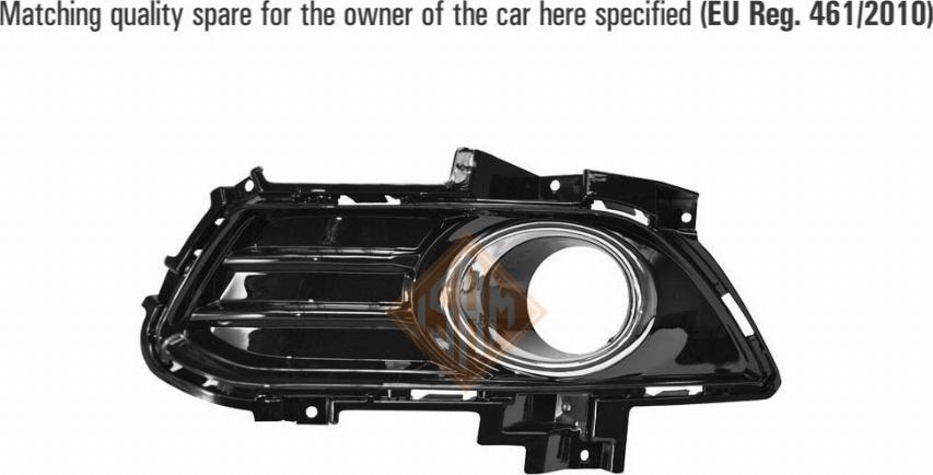 Isam 1051719 - Griglia di ventilazione, Paraurti autozon.pro