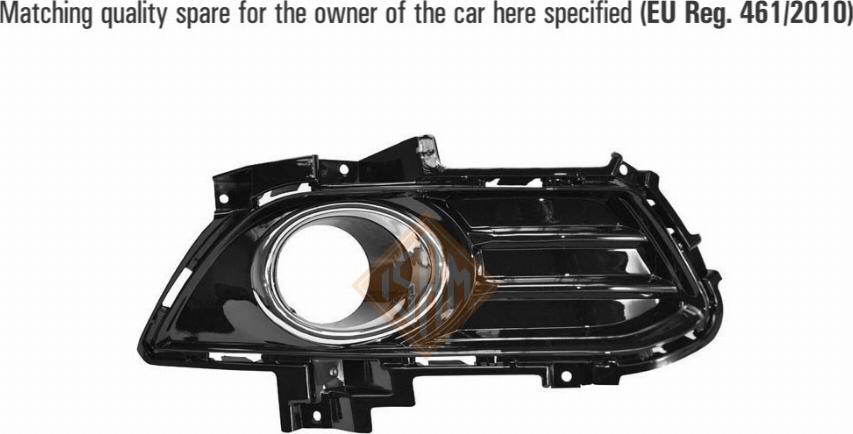 Isam 1051718 - Griglia di ventilazione, Paraurti autozon.pro