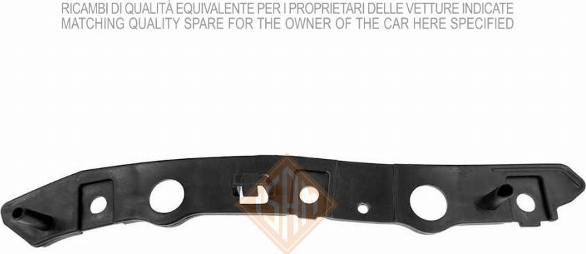 Isam 1066312 - Supporto, Paraurti autozon.pro