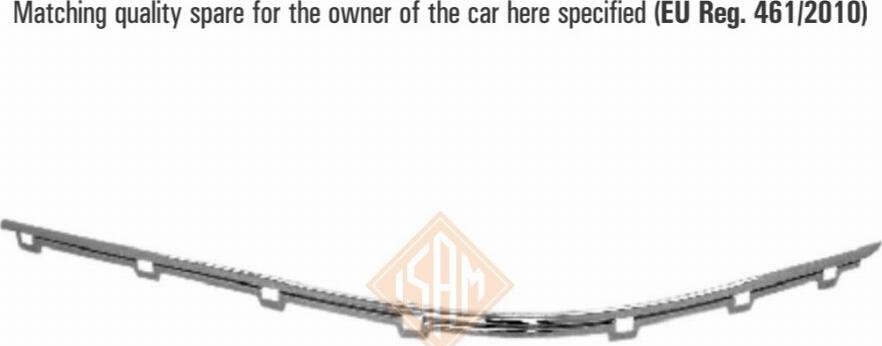 Isam 1114714 - Modanatura decorativa / protettiva, Paraurti autozon.pro