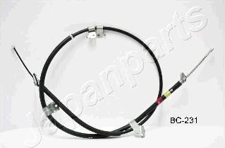 Japanparts BC-231 - Cavo comando, Freno stazionamento autozon.pro