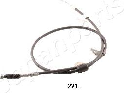 Japanparts BC-221 - Cavo comando, Freno stazionamento autozon.pro