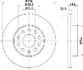 Japanparts DI-0941 - Discofreno autozon.pro