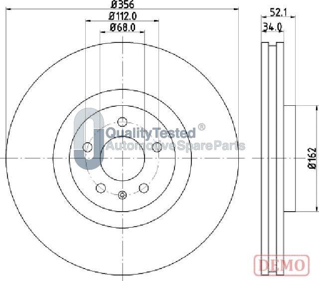 Japanparts DI0929JM - Discofreno autozon.pro