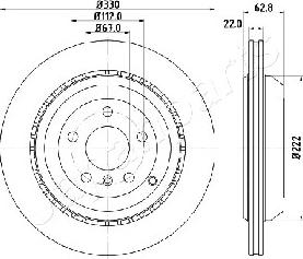 Japanparts DP-0519 - Discofreno autozon.pro