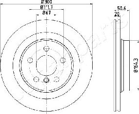 Japanparts DP-0106 - Discofreno autozon.pro