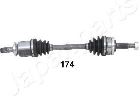 Japanparts GI-174 - Albero motore / Semiasse autozon.pro