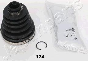 Japanparts KB-174 - Cuffia, Semiasse autozon.pro