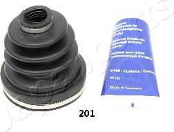 Japanparts KB-201 - Cuffia, Semiasse autozon.pro