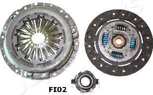 Japanparts KF-FI02 - Kit frizione autozon.pro