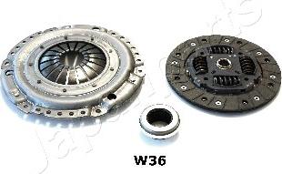 Japanparts KF-W36 - Kit frizione autozon.pro